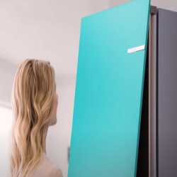 Bosch представил холодильники с цветными панелями