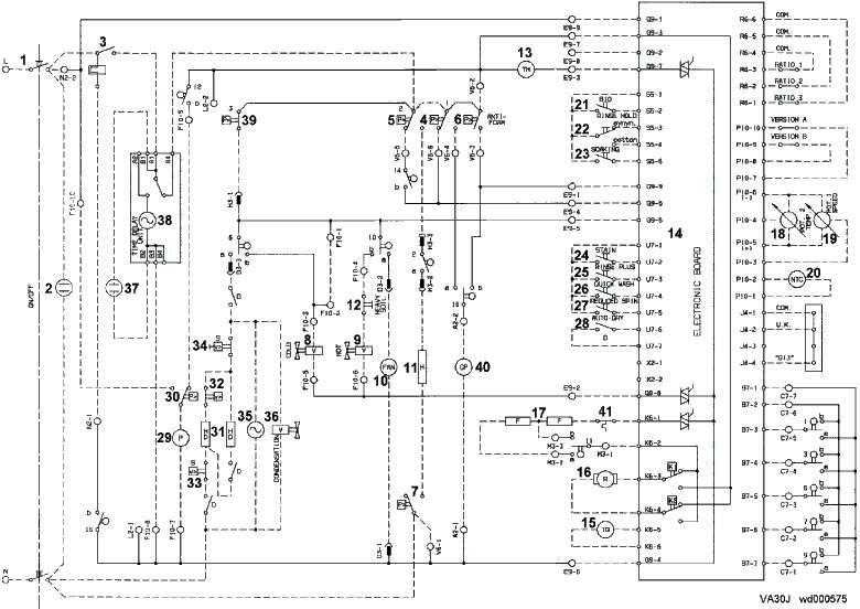 Схема electrolux ewt 825 - 80 фото