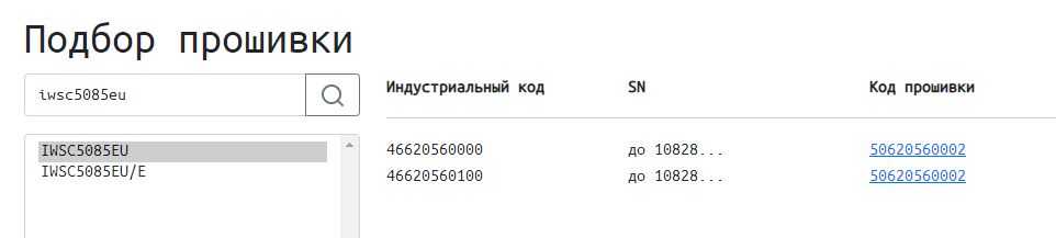 Прошивка процессора индезит iwsc 5085 cis минск