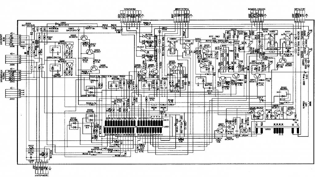 Indesit схема стиральной машины